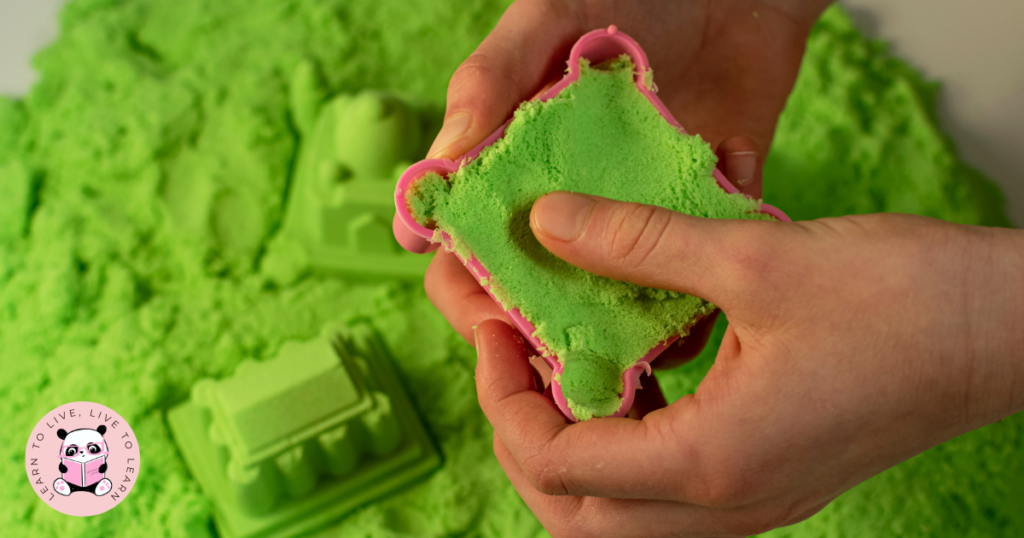 20 Unusual Ways To Unwind After A Busy Day And Keep Up With Everyday Life - Kinetic sand is like having a tiny zen garden right at your fingertips! It's not your regular beach sand—it sticks together magically, making it perfect for sculpting and molding without any mess.
