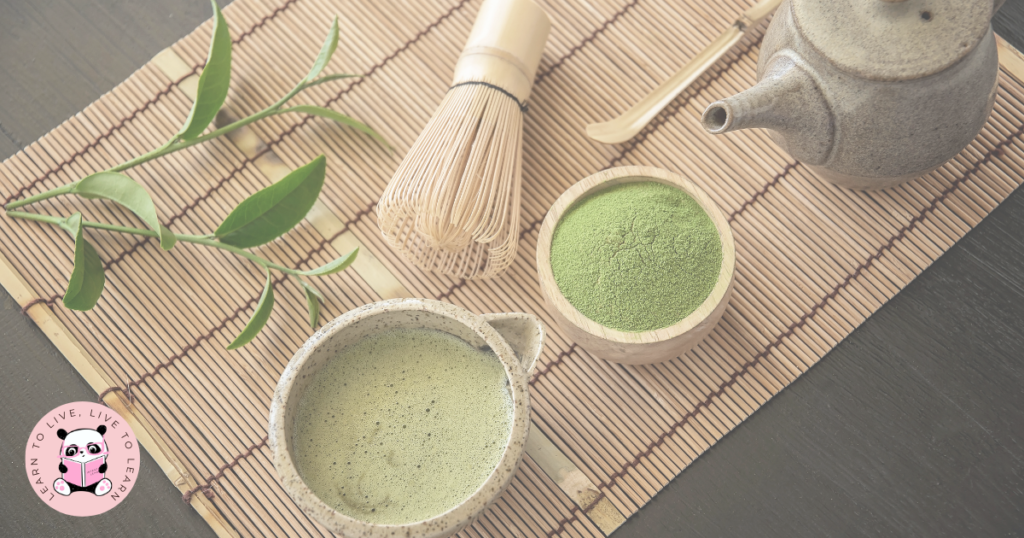 How To Design Your Matcha Self-Care Routine - For a simpler version of the Japanese tea ceremony, use a tea bowl and bamboo whisk. Put a teaspoon of matcha powder in the bowl, add hot water, and whisk until frothy. Adjust the amount of powder to your taste.